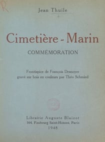 Cimetière-Marin - Commémoration