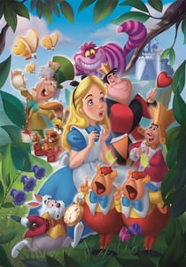 Puzzle 1000 pièces - Disney - Alice au pays des Merveilles