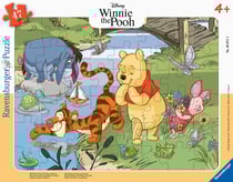 Puzzle cadre 47 pièces - Découvre la nature avec Winnie l'Ourson - Ravensburger