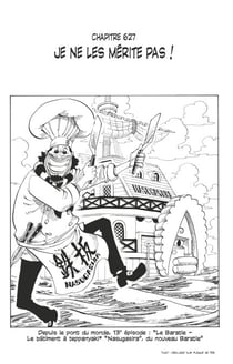 One Piece édition originale - Chapitre 627 - Je ne les mérite pas !