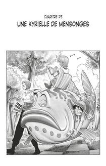 One Piece édition originale - Chapitre 25 - Une kyrielle de mensonges