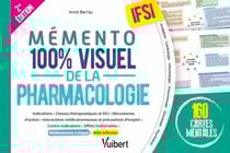 Mémento 100% visuel de la pharmacologie IFSI - 160 cartes mentales en couleurs avec le rôle infirmier et les médicaments à risque