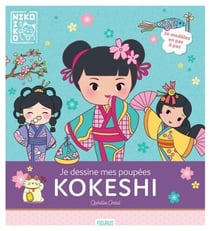 Je dessine mes poupées kokeshi - 20 modèles en pas à pas