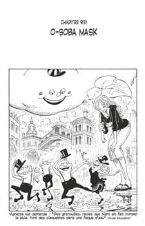 One Piece édition originale - Chapitre 931 - O-Soba mask