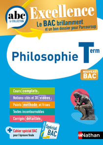 Philosophie Terminale - ABC Excellence - Bac 2026 - Enseignement commun Tle - Cours complets, Notions-clés et vidéos, Points méthode, Exercices et corrigés détaillés - EPUB