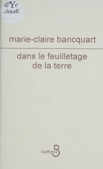 Dans le feuilletage de la terre