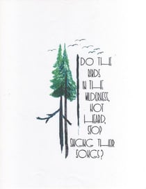 Do the Birds in the Wilderness, Not Heard, Stop Singing Their Songs? - The Evolution of Confusion