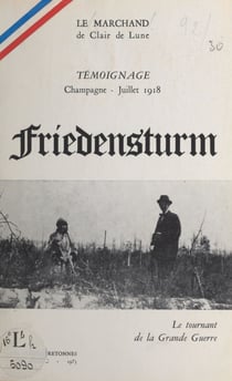 Friedensturm : le tournant de la Grande Guerre - Témoignage, Champagne, juillet 1918