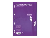 Feuilles simples A4 21 x 29.7 cm - 200 pages petits carreaux - Calligraphe - Clairefontaine - 90 g/m² - Blanc