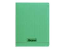Cahier polypro - 24 x 32 cm - Calligraphe - Clairefontaine - 48 pages grands carreaux - Vert
