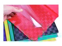 Protège-cahier - à rabats - 17x22 cm - opaque - bleu