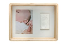 Cadre en bois 3D - My Baby Touch - Empreinte et photo