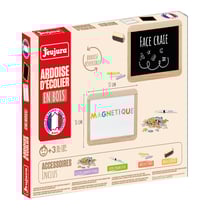 Ardoise d'écolier en bois - Jeujura