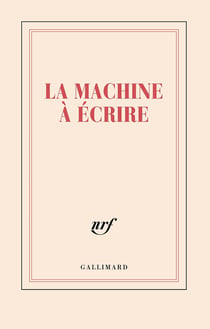 Carnet "La machine à écrire" (papeterie)