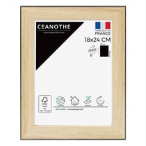 Cadre 18 x 24 Newton Bois Noir