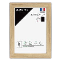 Cadre 20 x 30 A4 Newton Bois No 