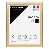 Cadre 40 x 50 Newton Bois Noir  
