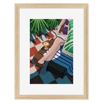 Image encadrée Ceanothe - Détente - 30 x 40 cm