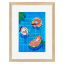 Image encadrée Ceanothe - Amies - 30 x 40 cm