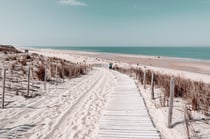 Toile - Chemin de plage - 30 cm x 45 cm