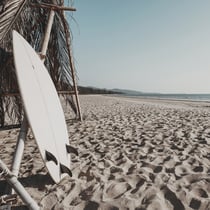 Toile - Planche de surf - 30 cm x 30 cm