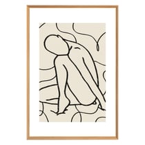 Tableau mural Ceanothe - Silhouette - 65 x 97 cm