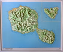 60104 Relief Tahiti  1/100.000