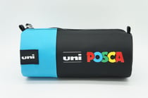 Trousse ovale 1 compartiment Posca - Bleu - Uni