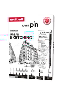 Coffret de dessin Uni Pin - Edition Urban Sketching