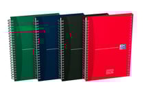 1 répertoire téléphonique à spirales - Format A5 14.8 x 21 cm - Office - Oxford - 144 pages - Coloris assortis