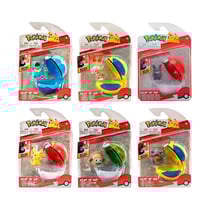 Pokéball et sa figurine Pokémon de 5 cm - Bandai