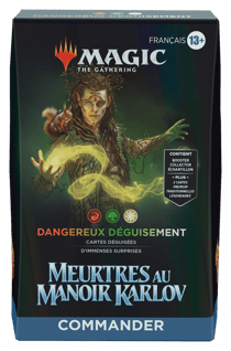 Magic: The Gathering - Meurtres au Manoir Karlov Deck Commander Dangereux Deguisement