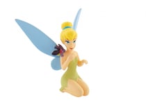 Figurine Fée Clochette avec papillon Disney - 7 cm