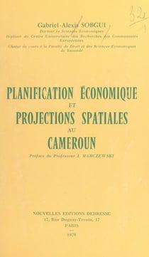 Planification économique et projections spatiales au Cameroun