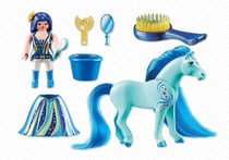 Princesse Bleuet avec cheval à coiffer - Playmobil - 6169