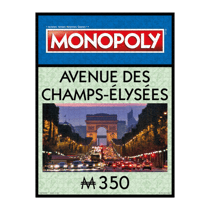 1000P Monopoly Avenue Des Champs-Elysees