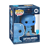 Figurine - Funko Pop! n°46 - Marvel Infinity Saga - Captain America (Figurine à tête oscillante)