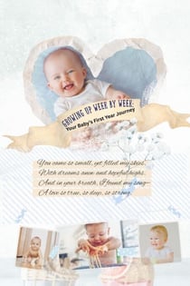 Growing Up Week by Week: Your Baby's First Year Journey