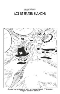 One Piece édition originale - Chapitre 552 - Ace et Barbe Blanche