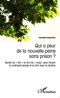 Qui a peur de la nouvelle peine sans prison ? - Ajouter du "lien" et non du "rang" pour réussir la contrainte pénale et en finir avec la récidive