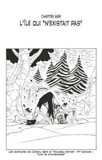 One Piece édition originale - Chapitre 689 - L'île qui "n'existait pas"
