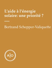 L'aide à l'énergie solaire: une priorité?