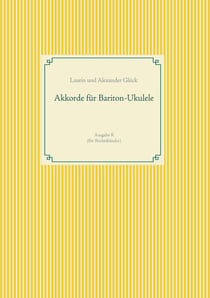 Akkorde für Bariton-Ukulele (G-Stimmung) - Tabs, Grifftabellen. Ausgabe R für Rechtshänder