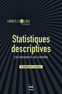 Statistiques descriptives - Théorie et applications