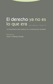 El derecho ya no es lo que era - Las transformaciones jurídicas en la globalización neoliberal