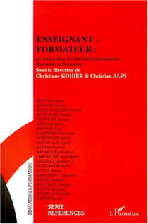ENSEIGNANT-FORMATEUR : la construction de l'Identité professionnelle - Recherche et Formation
