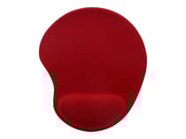 Tapis souris gel ergo-design rouge