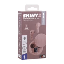 Écouteurs sans fil TWS SHINY 2 rose
