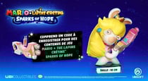 Mario & The Lapins crétins : Sparkle of Hope : Figurine Peach