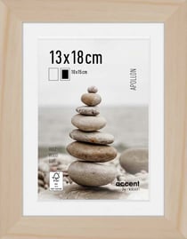 Cadre Nielsen - Apollon - Bois - Naturel - 13 x 18 cm